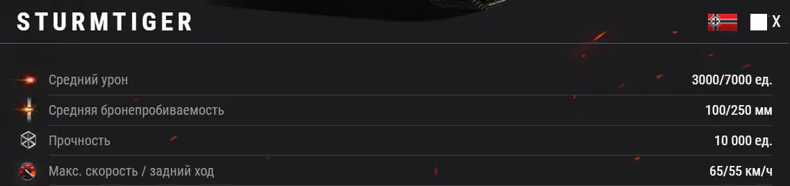 Новый танк Штурмтигр в World of Tanks
